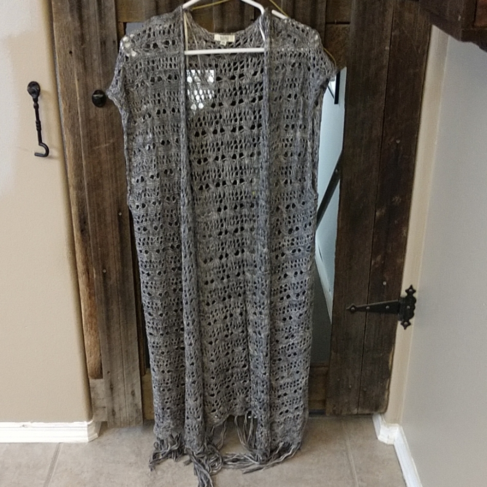 Knit cardigan